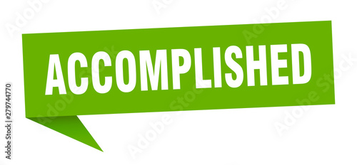 accomplished