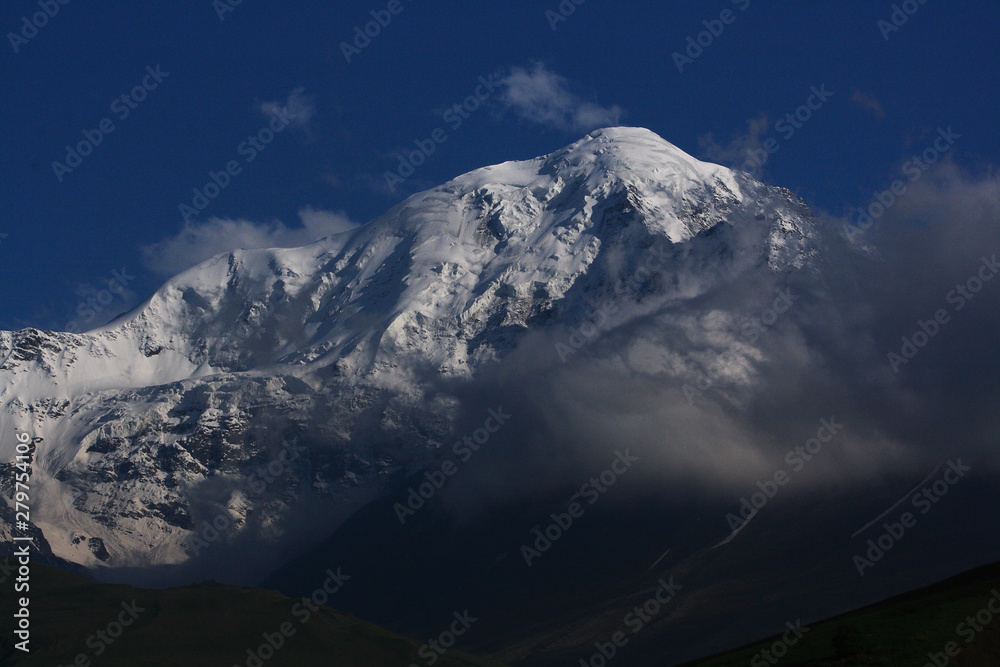 Caucasus. Ossetia. Midagrabin gorge. Mount Shauhoh.