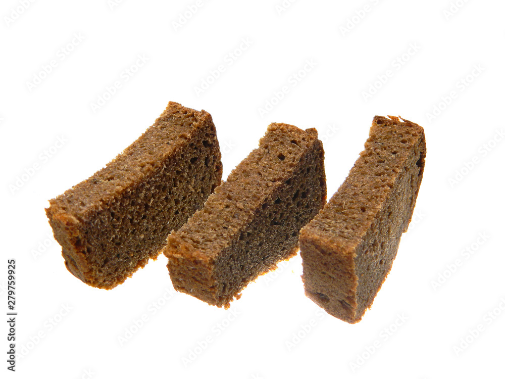 bread isolated on white background bread isolated on white background