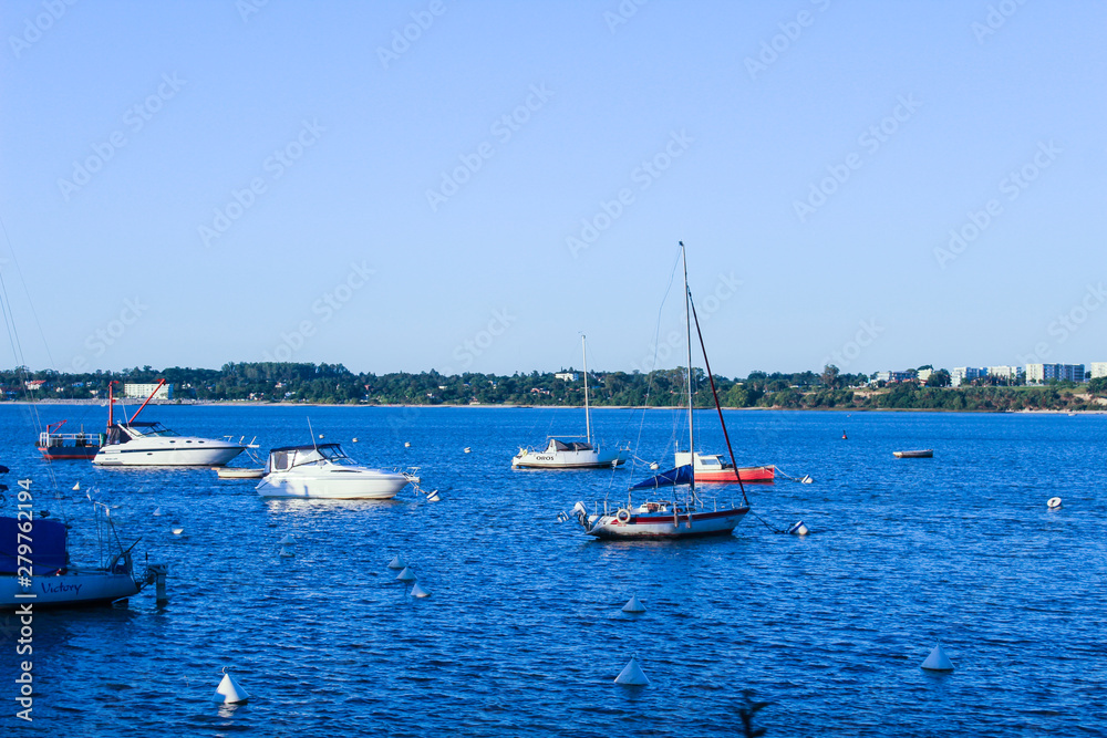 Obraz premium Boat Water Sea