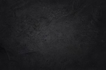 Dark grey black slate texture with high resolution, background of natural black stone wall.