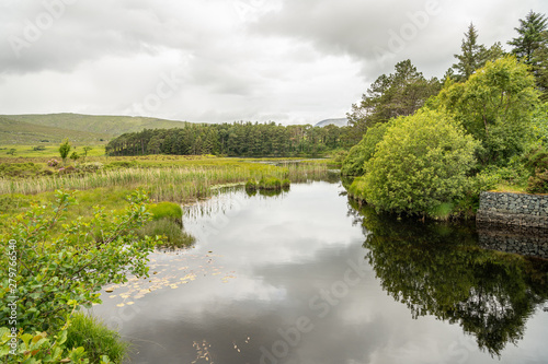 Owencarrow River  Lough Veagh  Glenveagh National Park  Donegal  Ireland