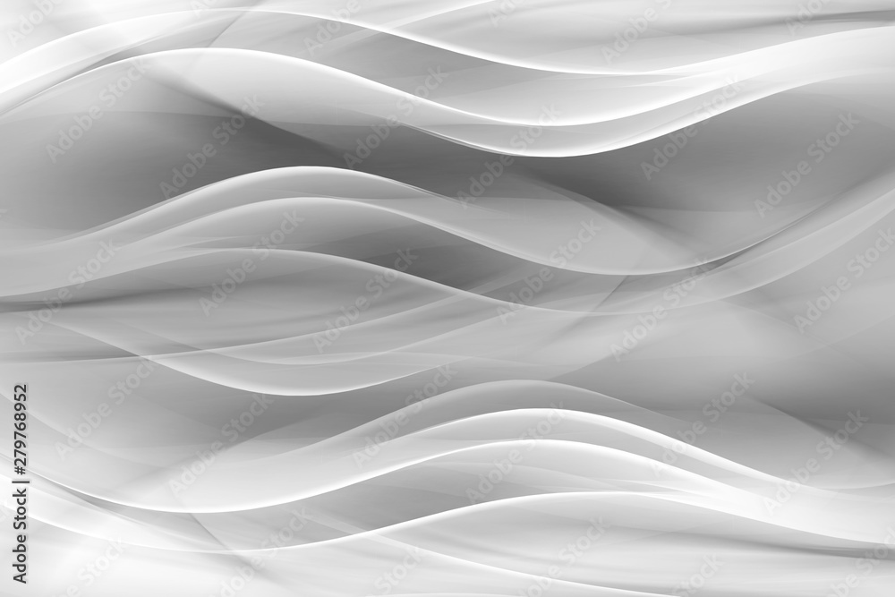 Grey and white tone wavy background. Grey and white tone wavy background.