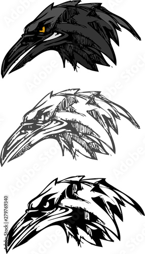 Raven Sketch Variation Set