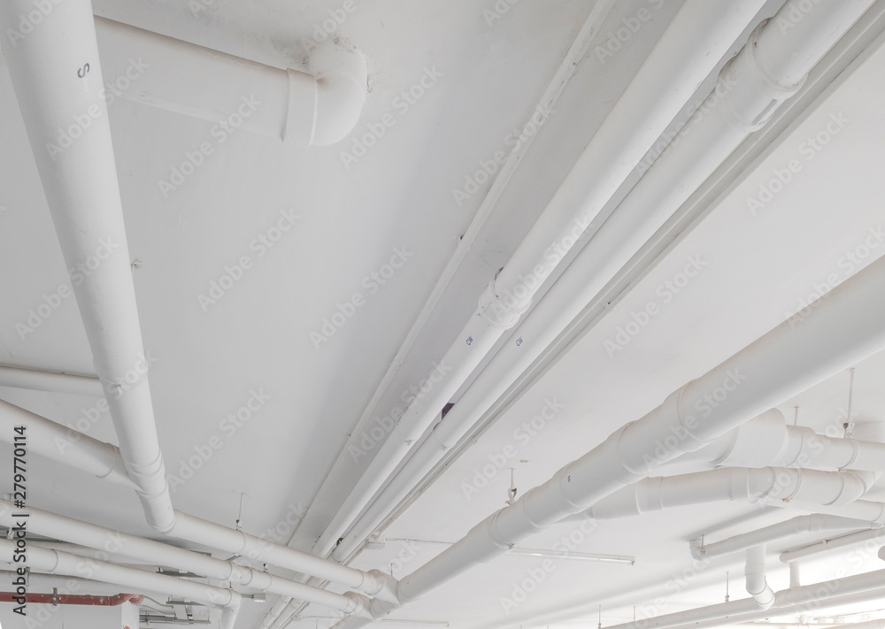 Water pipe system. Installation of water pipe in the building. Water pipe transport system. Water pipe system. Installation of water pipe in the building. Water pipe transport system.