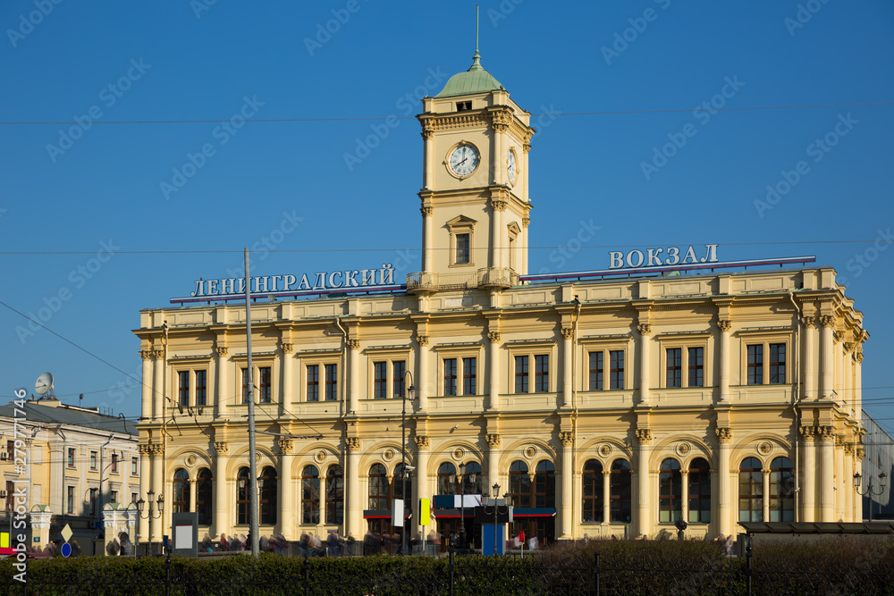 Leningradsky railway terminal, Moscow