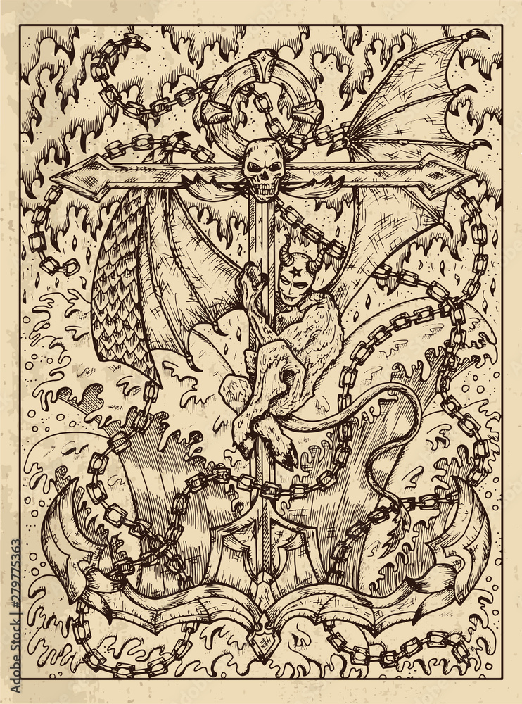 Anchor symbolizing stability and grounding in tarot readings