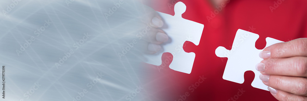 Concept of teamwork; panoramic banner Concept of teamwork; panoramic banner