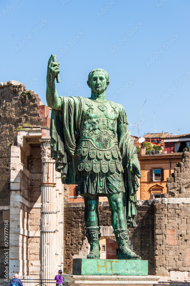 Rom - Bronzebüste von Kaiser Nero 