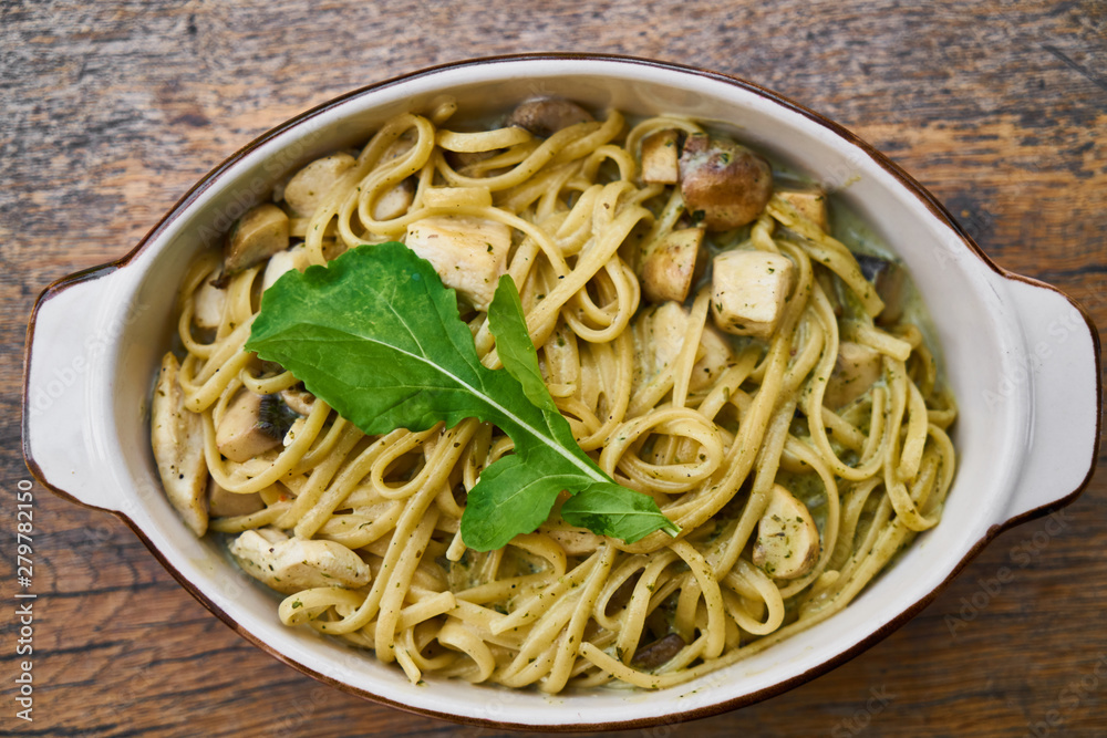 Delicious Italian Pasta on The Table Delicious Italian Pasta on The Table