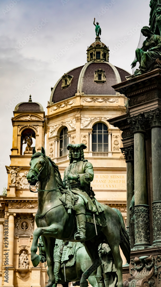 Vienna is full of equestrian statues as a testimony of its status as imperial capital.