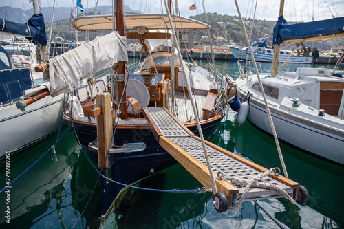 Yachts in the port of Mallorca, Spain © arbalest