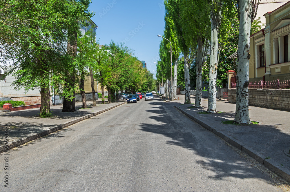 Provincial town street