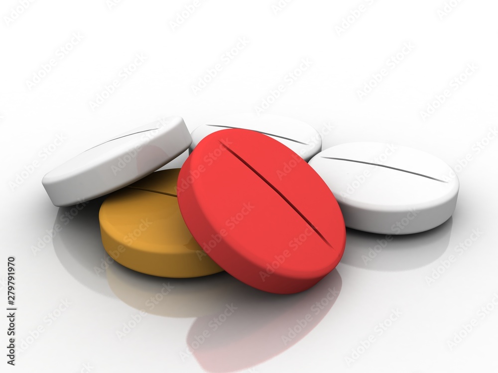 3d rendering 3d rendering healthcare medical tablets 3d rendering 3d rendering healthcare medical tablets