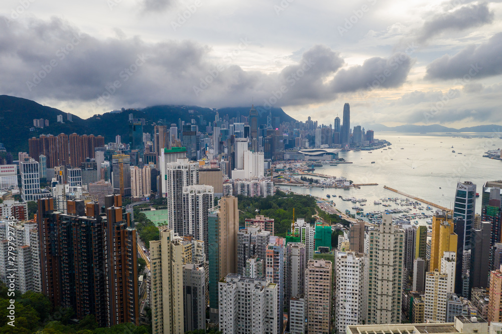 Fototapeta premium Hong Kong island