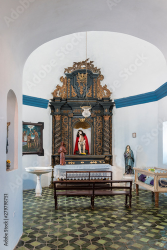 Kuba, Sancti Spiritus;  Die Kapelle der Kirche  