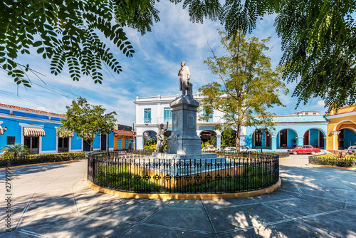 Kuba, Sancti Spiritus;  Statue von  