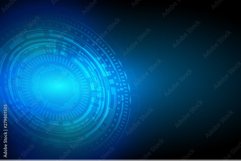 Abstract vector scientific data future and technology background that can use for business presentation. - Vector