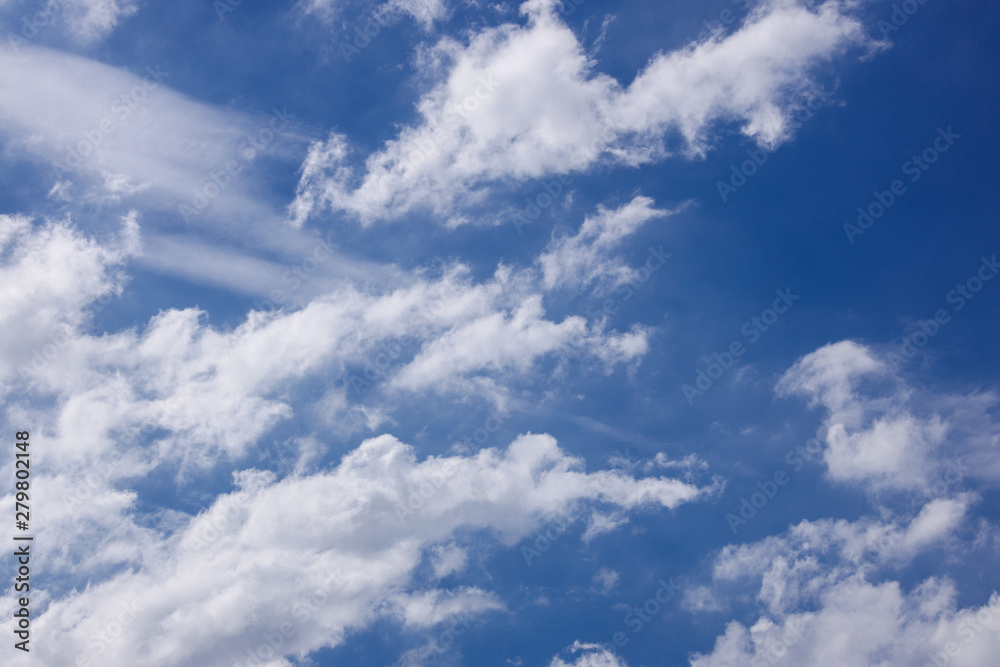 blue sky with white clouds blue sky with white clouds