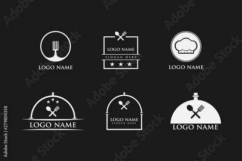 6 Vintage logo templates for restaurant business