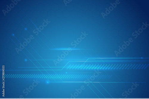Dark BLUE vector background with curved circles. Shining illustration, which consist of blurred lines, circles. Textured wave pattern for backgrounds. - Vector