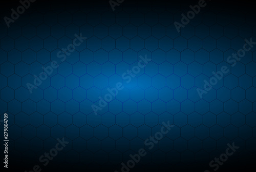 abstract metallic blue black frame layout modern tech design template background - Vector