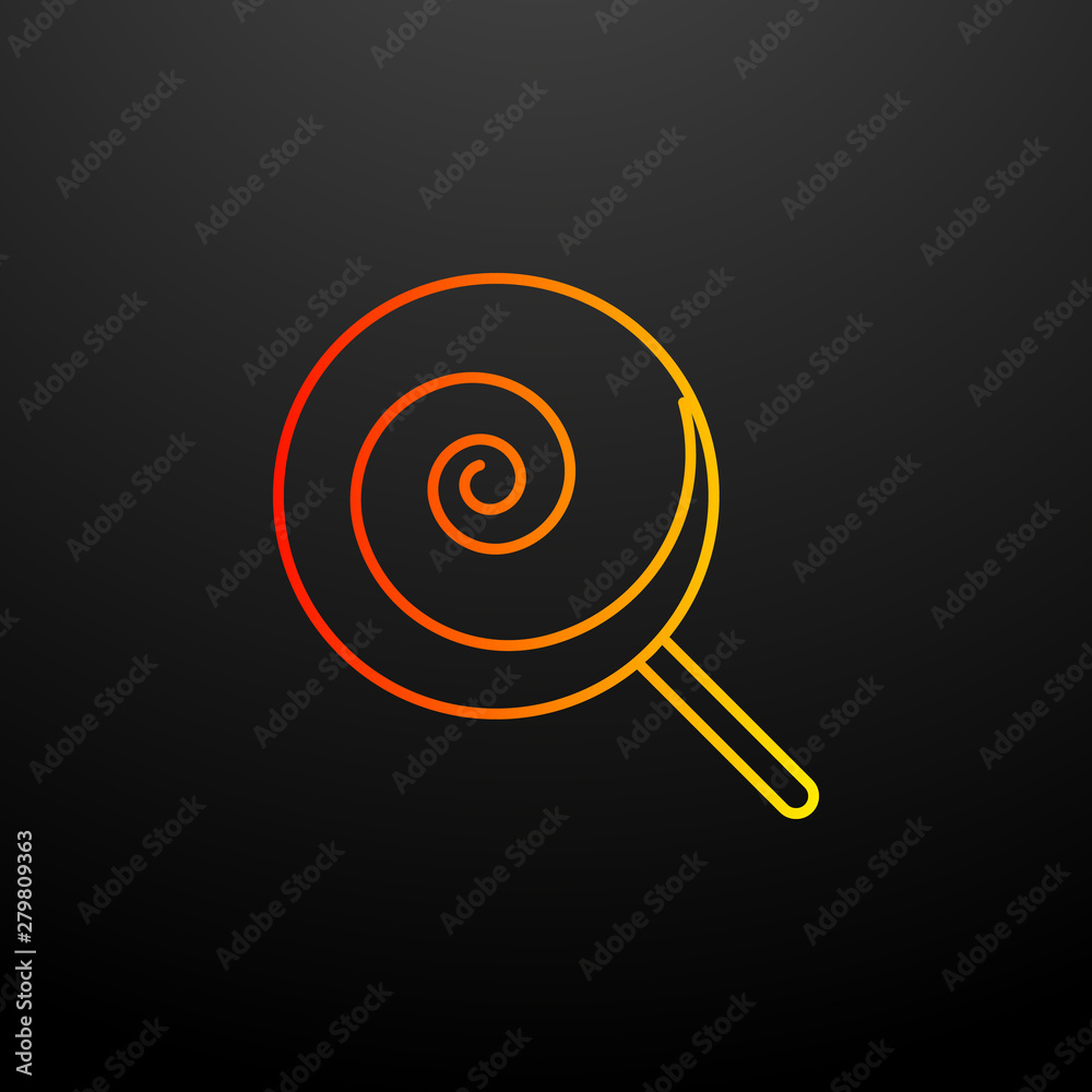 Lollipop nolan icon. Elements of fast food set. Simple icon for websites, web design, mobile app, info graphics Lollipop nolan icon. Elements of fast food set. Simple icon for websites, web design, mobile app, info graphics