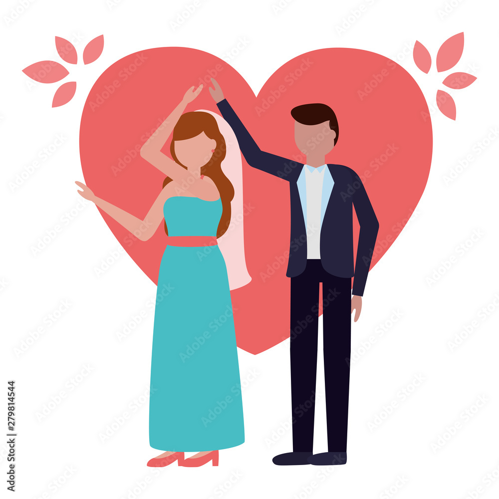 couples wedding bride and groom love heart couples wedding bride and groom love heart