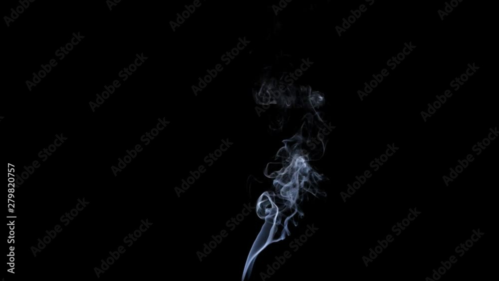 Thin Flexible Trickle of Smoke. Graceful Bends of the Blue Smoke. Natural Colorful smoke rises up and spins into graceful spirals. Footage is perfect for the layer with different blending modes. Thin Flexible Trickle of Smoke. Graceful Bends of the Blue Smoke. Natural Colorful smoke rises up and spins into graceful spirals. Footage is perfect for the layer with different blending modes.