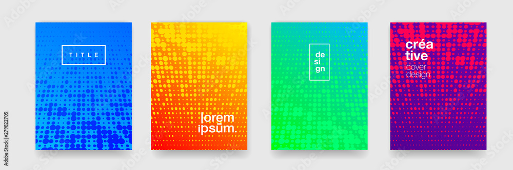 Background patterns, abstract modern color gradient, line shape design elements. Vector flat geometric pattern backgrounds with green and blue halftone color for poster title covers Background patterns, abstract modern color gradient, line shape design elements. Vector flat geometric pattern backgrounds with green and blue halftone color for poster title covers