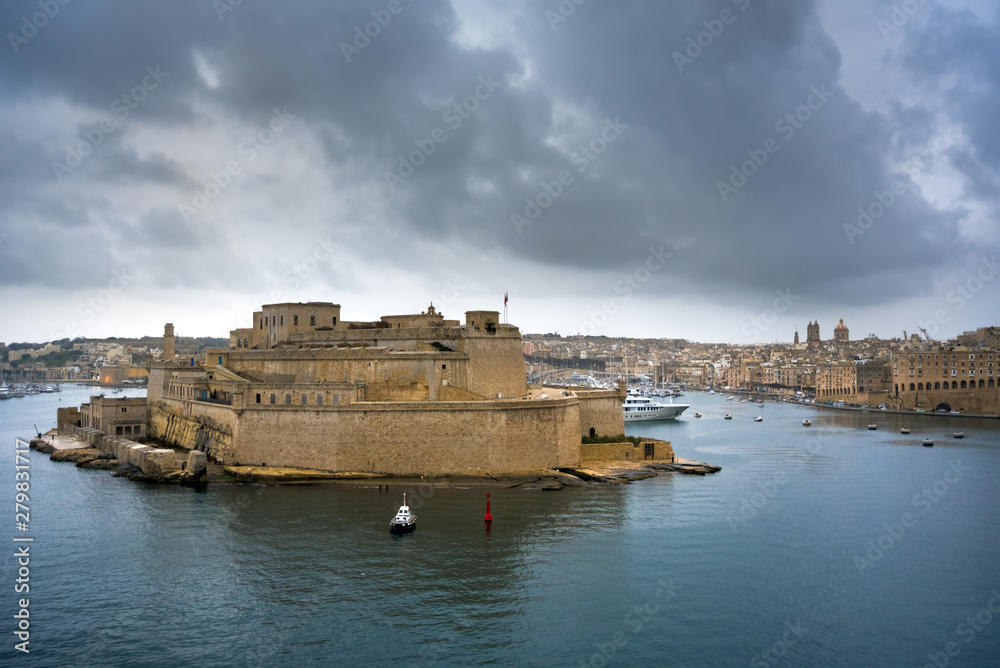 Valetta harbor, Malta