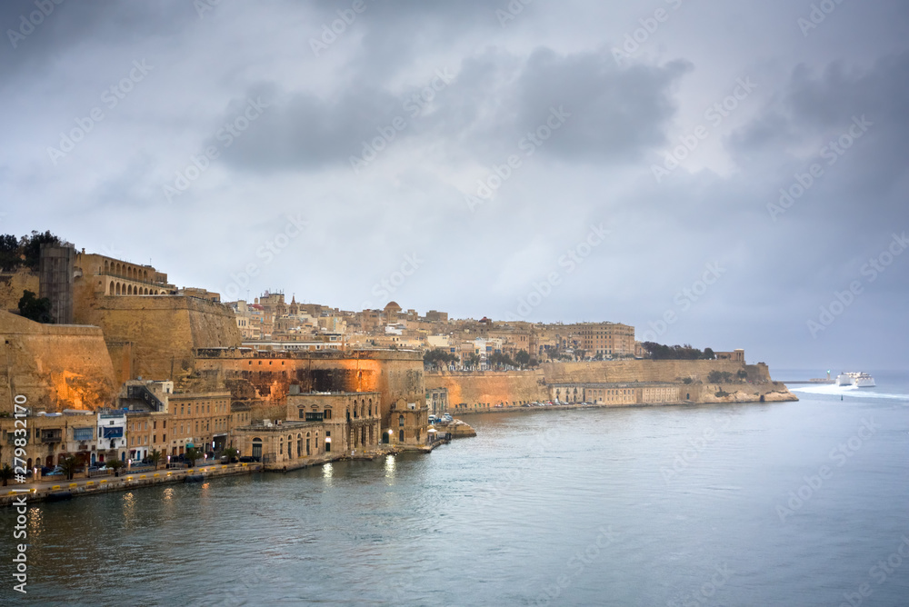 Valetta seafront, Malta