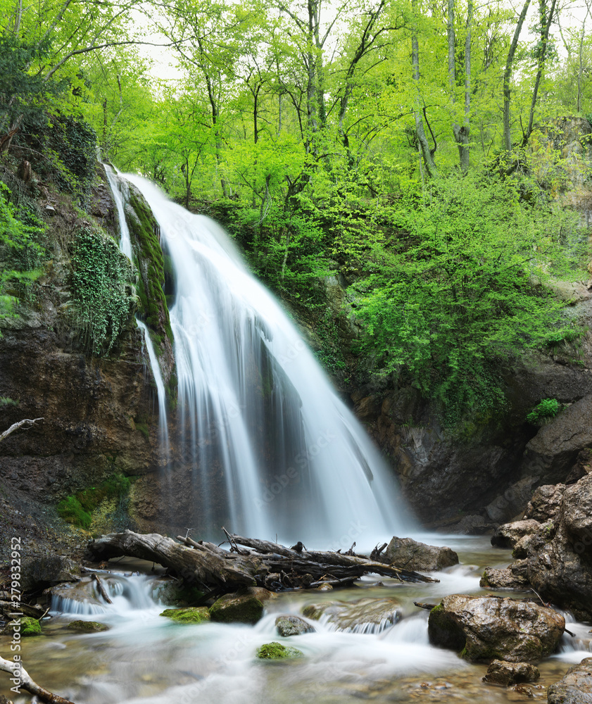 Natural Spring Waterfall