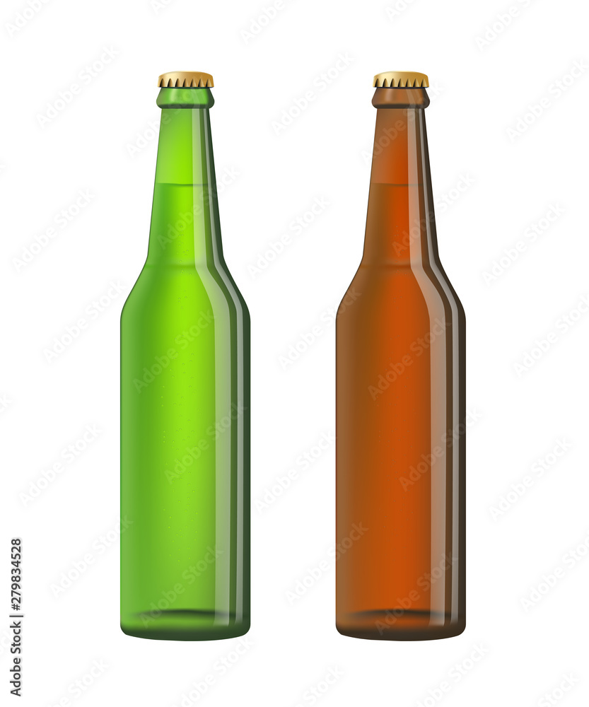 Two beer bottles Two beer bottles