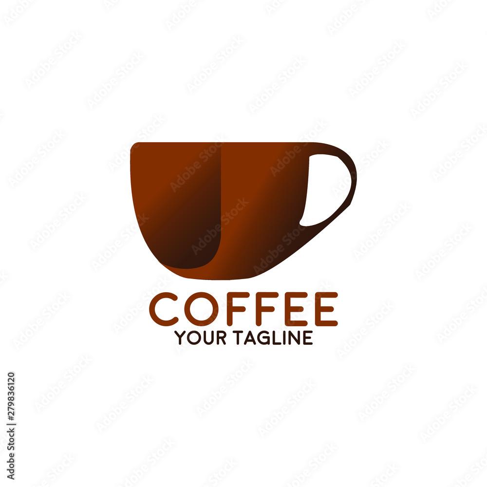 Coffee Shop Logo Icon Design Template. Cappuccino Cafe Vector Illustration Coffee Shop Logo Icon Design Template. Cappuccino Cafe Vector Illustration