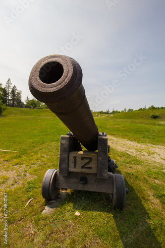 Cannon, Fort George, Castine, Maine photo