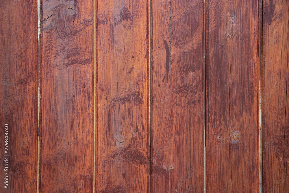 Naklejka premium Wood panel vintage texture background retro grunge resource