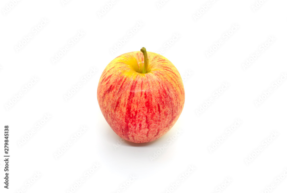 Tasty juicy apple on a white background Tasty juicy apple on a white background