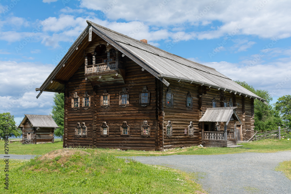 Yakovlev's house on Kizhi island in Karelia