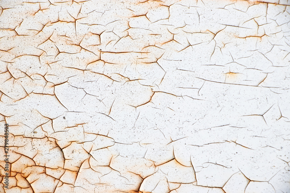 Fototapeta premium Rusty Cracked grunge dirty weathered ugly vintage surface texture background