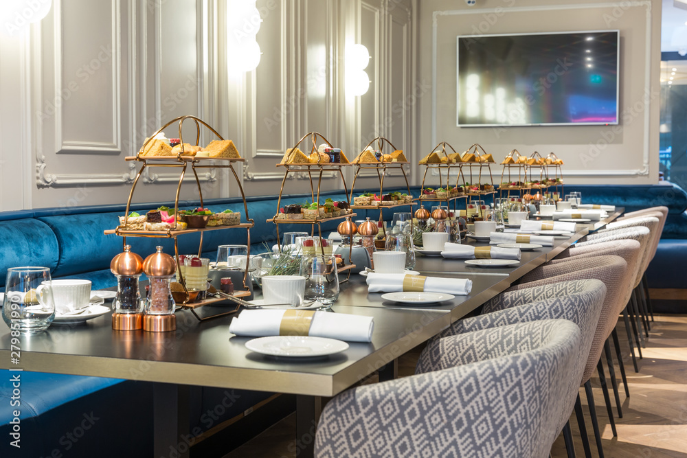 Fototapeta premium Podwieczorek w Dublinie