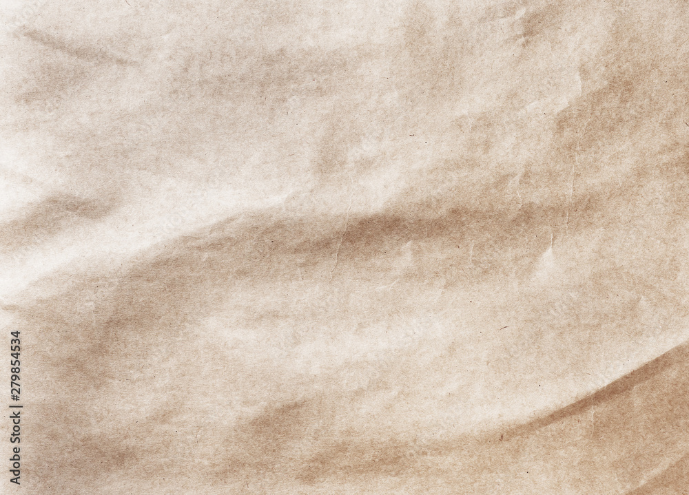 Old brown paper texture. The background is made of cardboard.