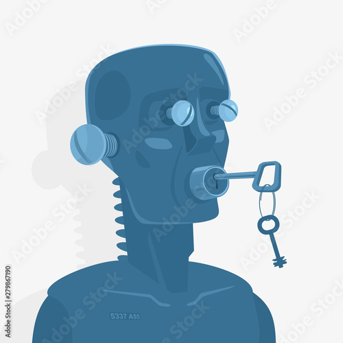 Vector Illustration of Concept Blind Deaf Mute