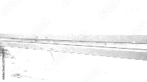 Wallpaper Mural Abstract grunge halftone dots texture background. Striped surface, halftone style. Torontodigital.ca