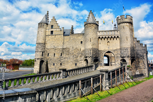 National Maritime Museum at the medieval castle Het Steen in Antwerp, Belgium