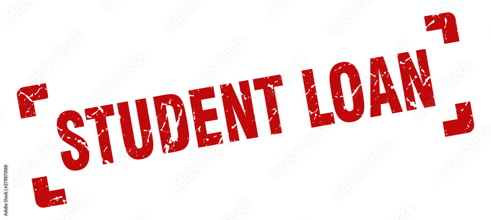 student loan stamp. student loan square grunge sign. student loan student loan stamp. student loan square grunge sign. student loan