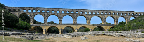Pont du Gard à Remoulins dans le Gard