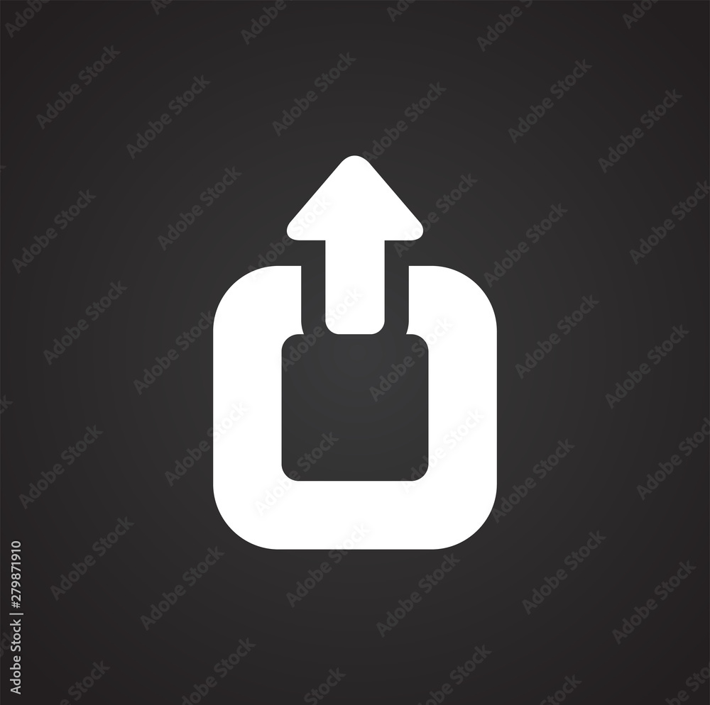 Option button icon on background for graphic and web design. Simple illustration. Internet concept symbol for website button or mobile app. Option button icon on background for graphic and web design. Simple illustration. Internet concept symbol for website button or mobile app.