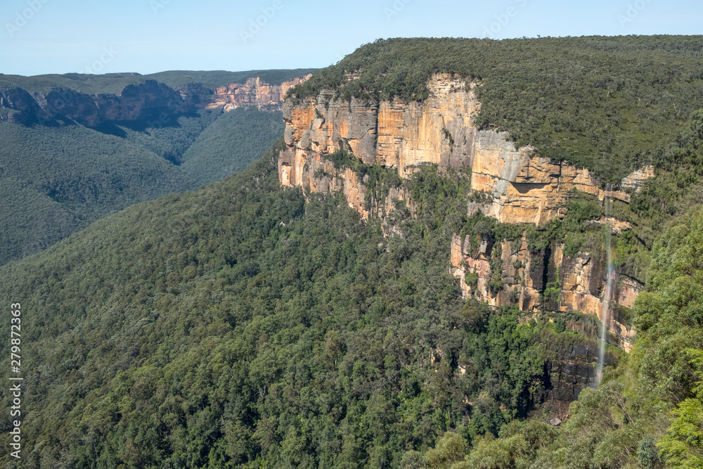 Waterfall near Govetts Leap, Blue Mountains, NSW, Australia