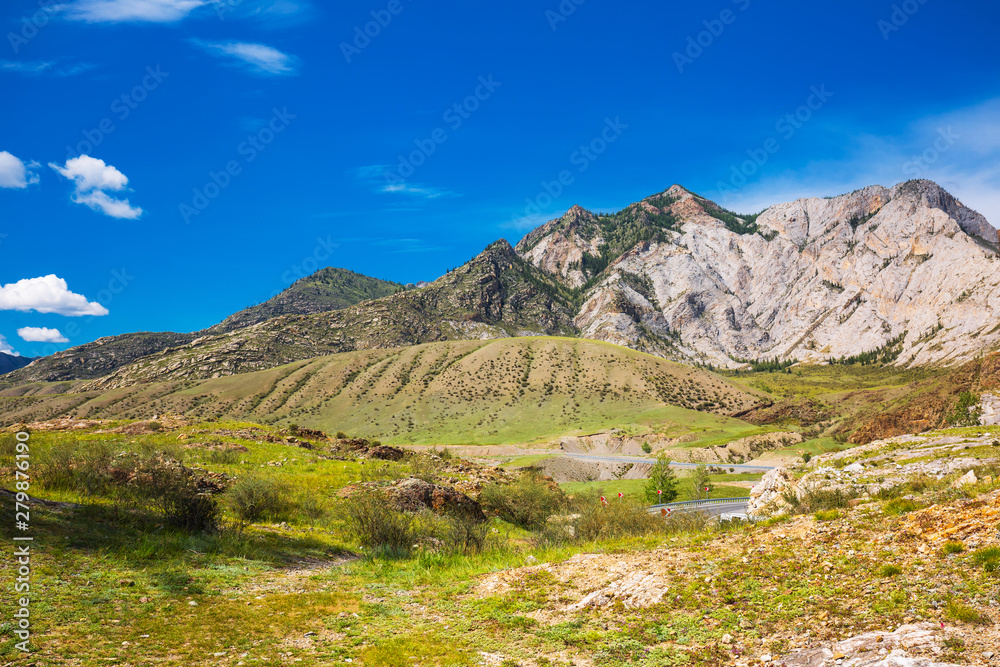 Fototapeta premium Mountain landscape. Altai Republic, Russia